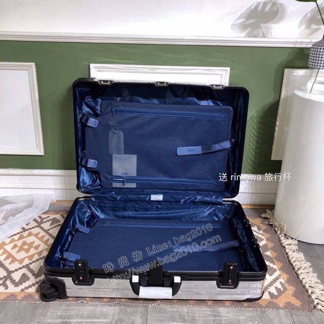 Rimowa拉杆箱 66636 RIMOWA攜手Neville Wakefield 鏡面系列 全鋁鎂合金 日默瓦拉箱 行李箱xzx1138